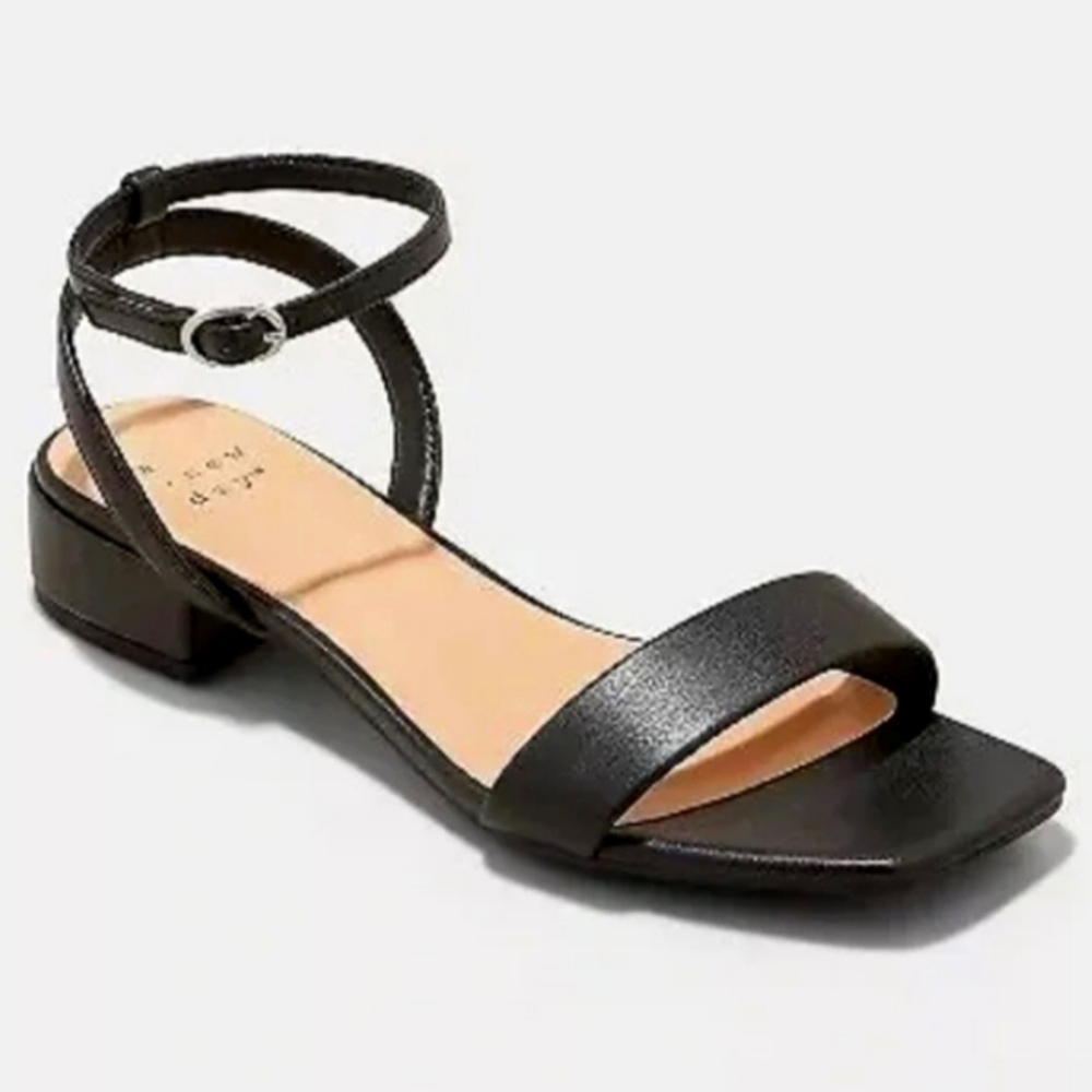 A Day Women's Delores Ankle Strap Sandals - SIZE 6 NEW